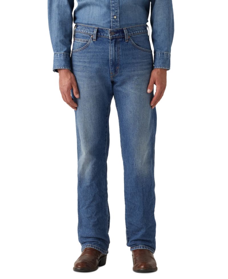 Men's 557 Western Straight Fit Boot Cut Jeans