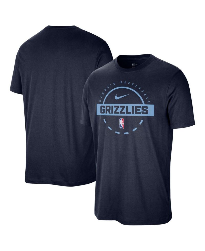 Men's Navy Memphis Grizzlies Authentic Practice T-Shirt