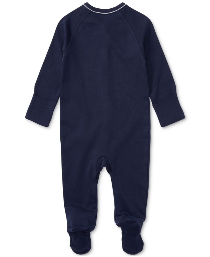 Baby Boys Cotton Footed Coverall