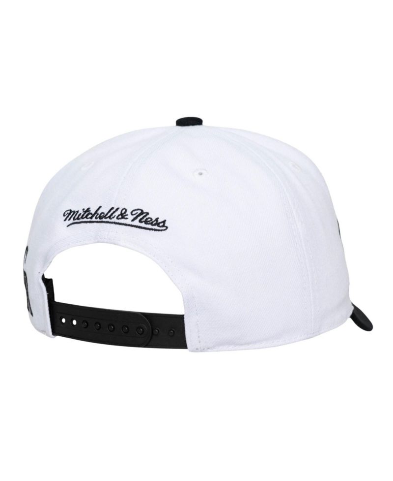 Men's and Women's White/Black Colorado Rockies XL Script Pro Crown Adjustable Hat