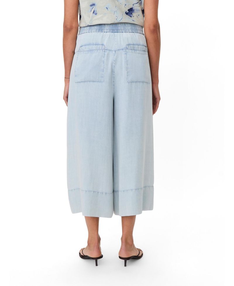 Women's Maportia Denim Wide-Leg Culotte Trouser