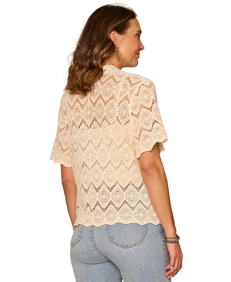 Women's Collared Button-Down Top
