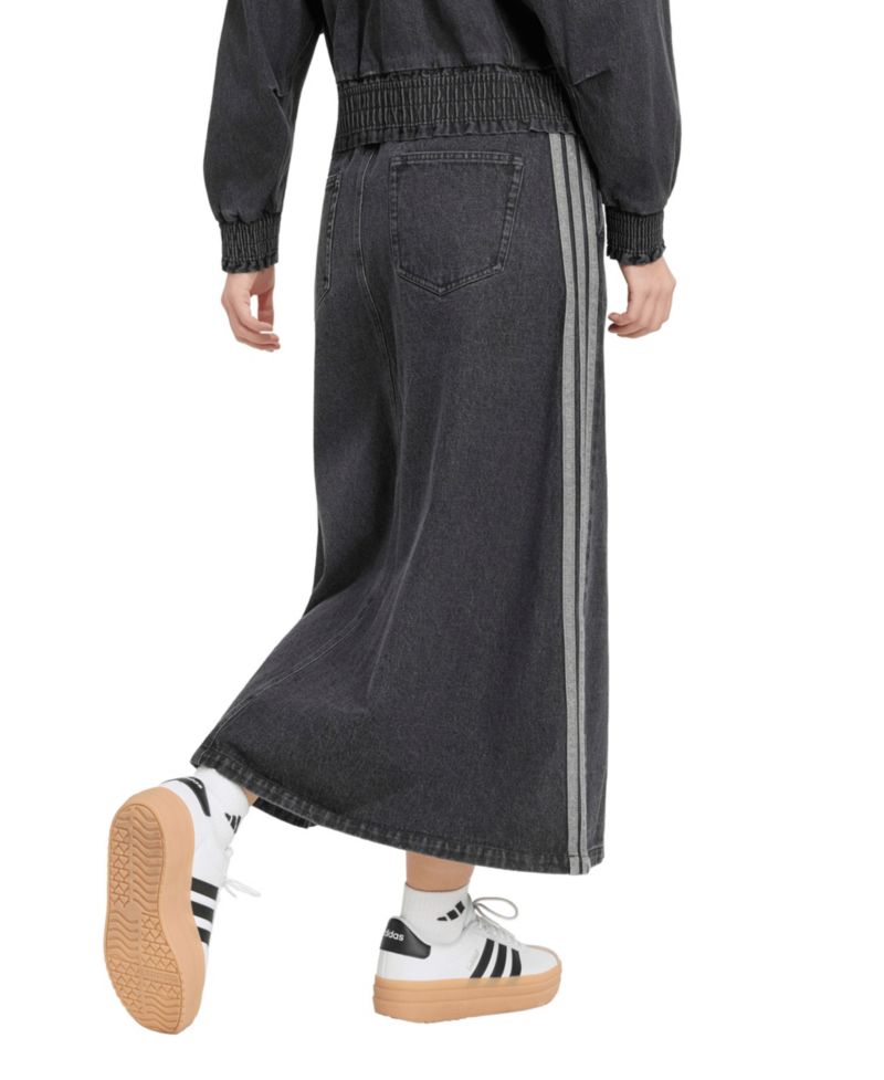 Women's Stadium Washed Denim Loose-Fit Skirt
