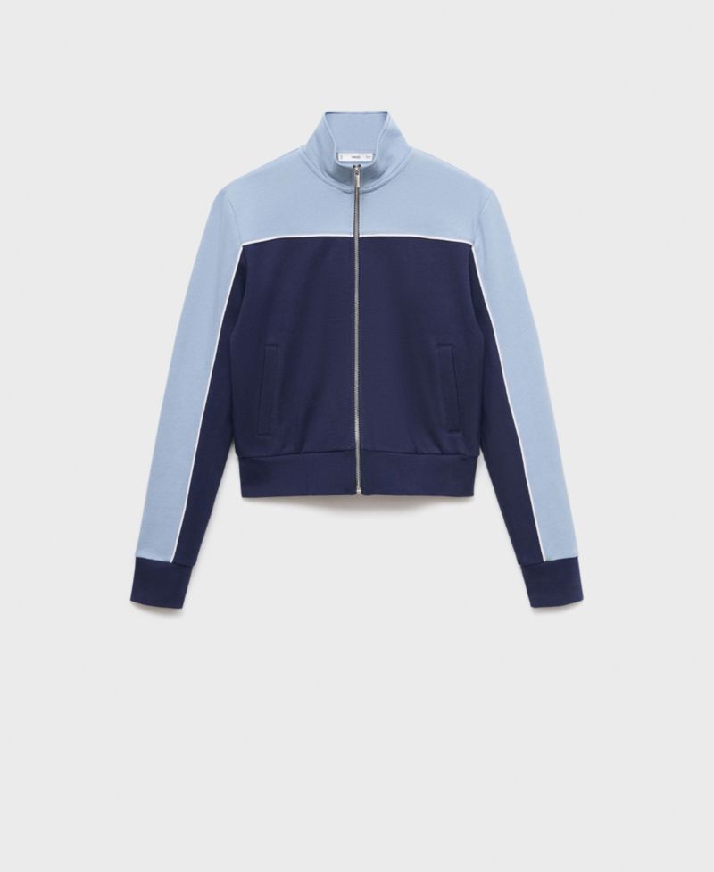 Women's Two-Tone Fitted Jacket