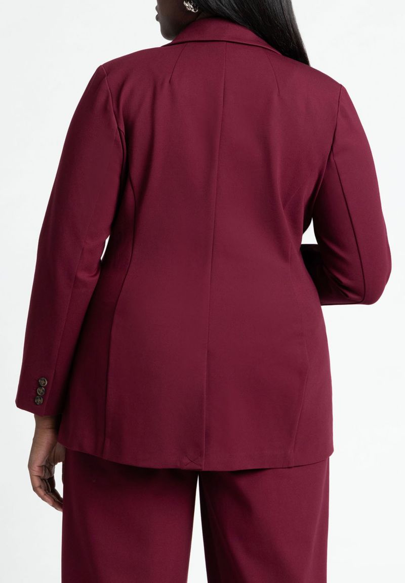 Women's The Ultimate Stretch Long Two Button Blazer
