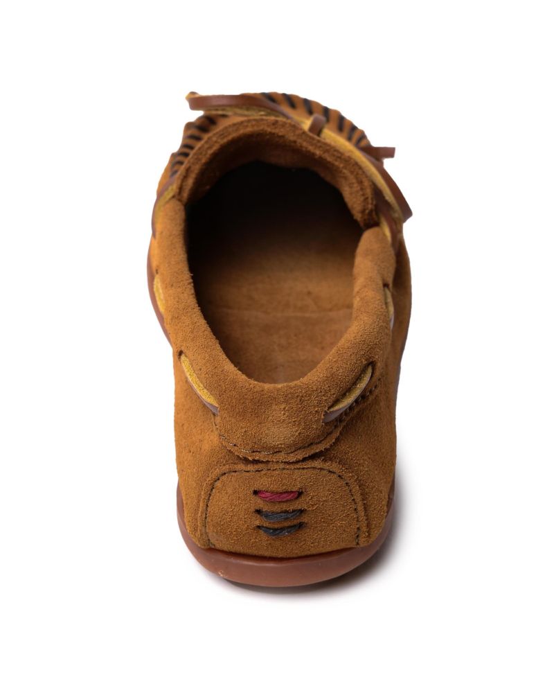Little Girls Kids' Thunderbird Animikii Suede Beaded Moccasins