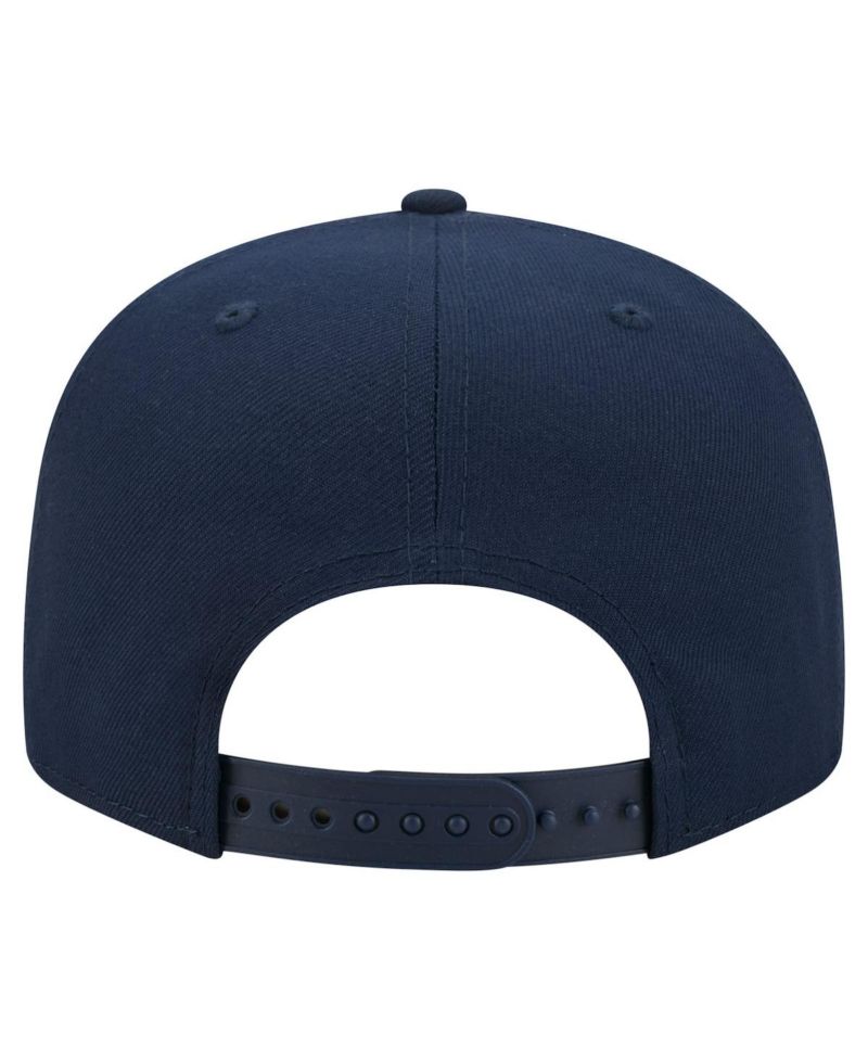 Men's College Navy Seattle Seahawks Core Team Script 9FIFTY Snapback Hat