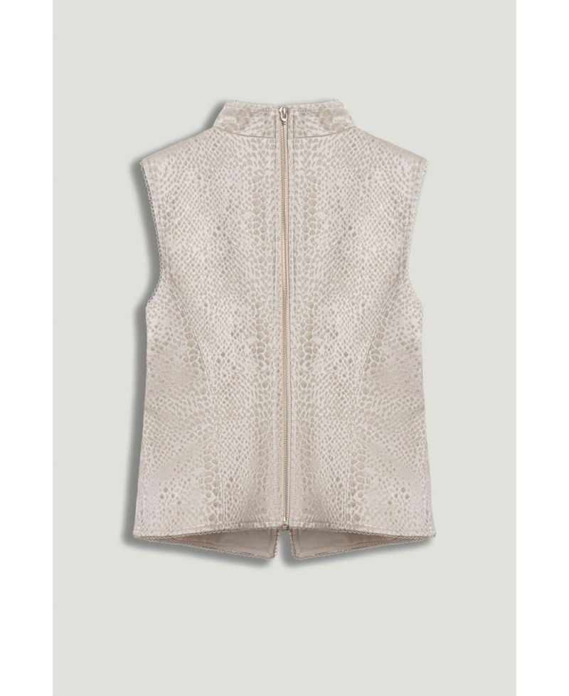 Women's Braid-Trim Bustier Top with Built-In Bra