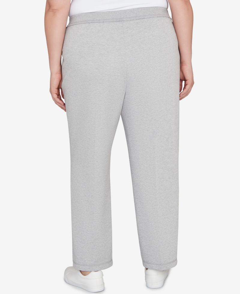 Plus Size Casual Vibe Cozy Short Length Slant Pocket Pants