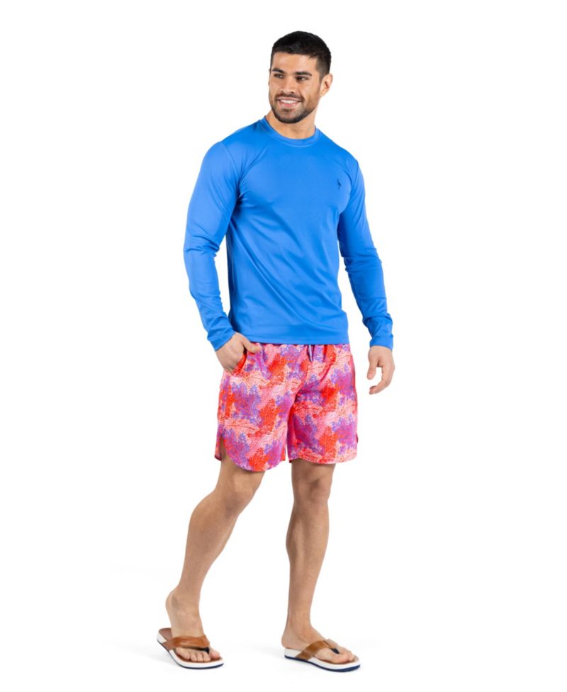 Men's Solid Long Sleeve Rashguard