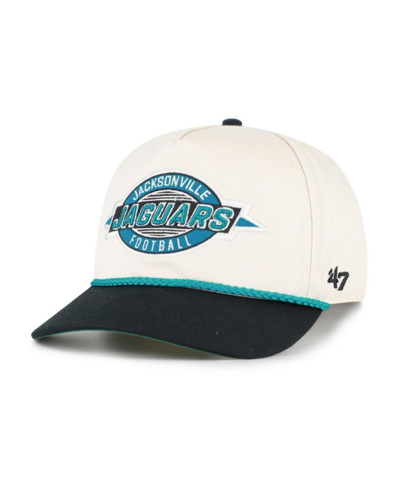 Men's Natural Jacksonville Jaguars Frame Out Two Tone Hitch Adjustable Hat