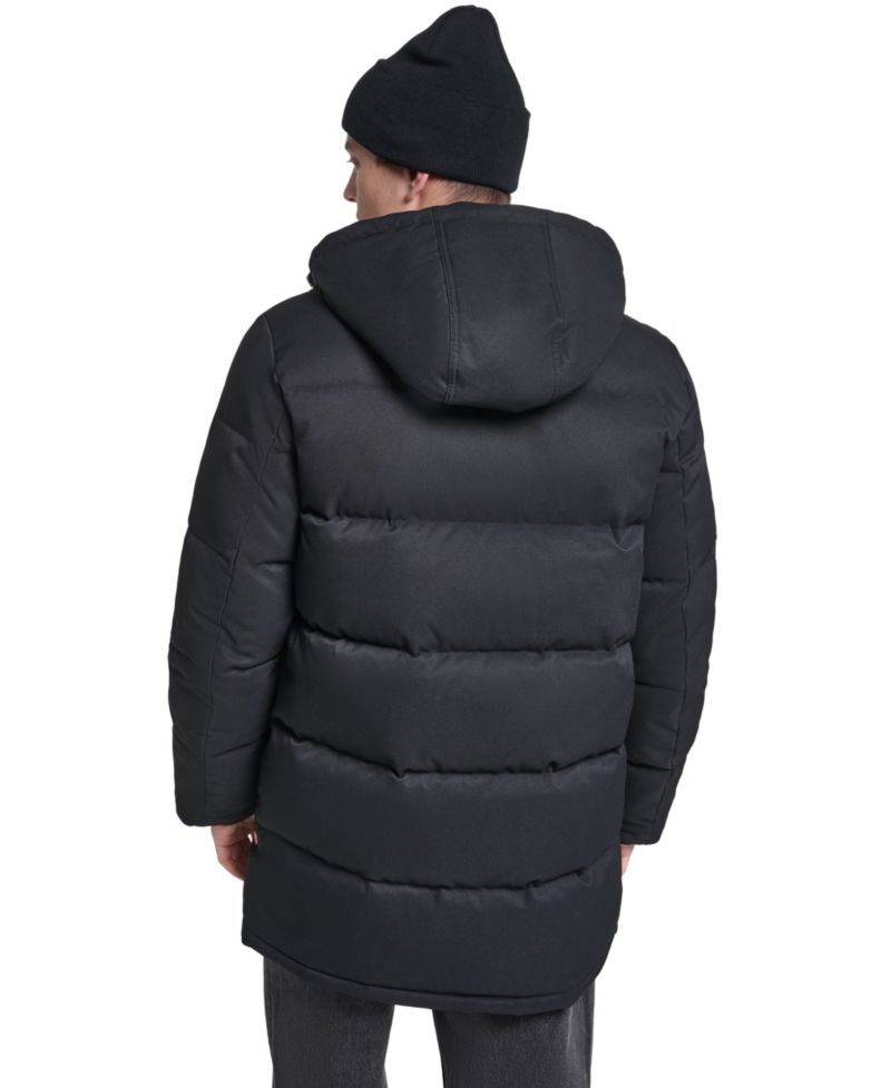 Men's Classic-Fit Quilted Parka Jacket