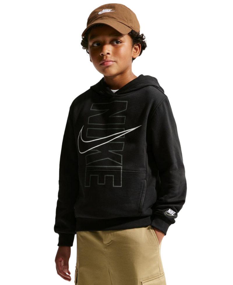 Boys' 8-20 Sportswear Club Fleece Long-Sleeve Hoodie