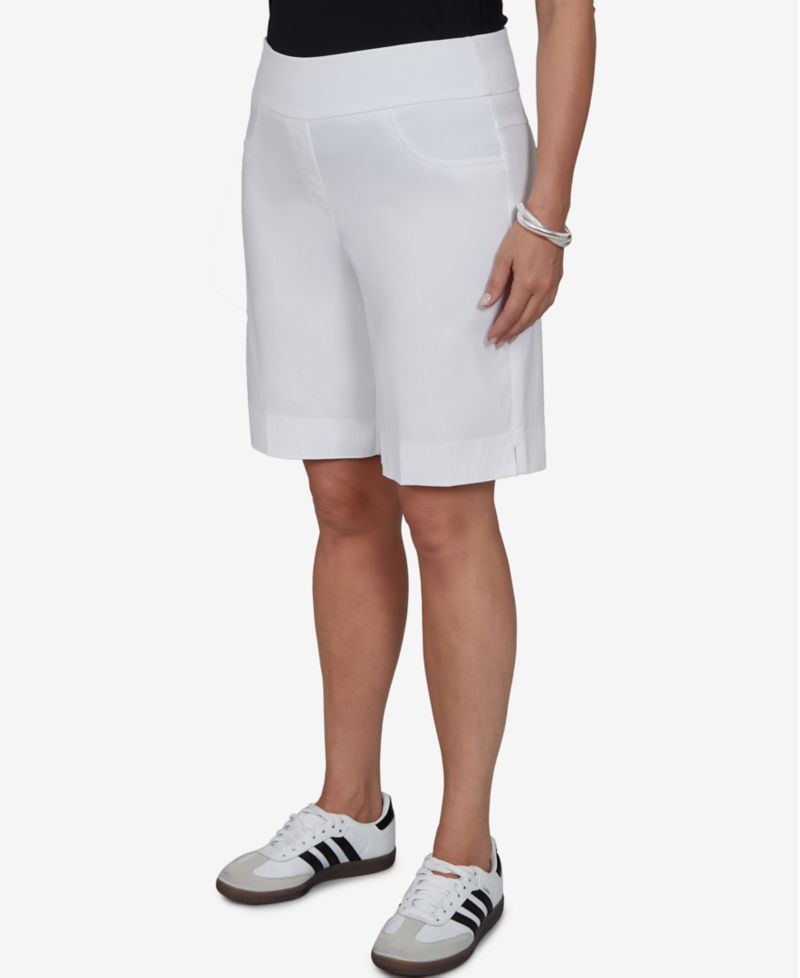Plus Size Soft Hand Twill Shorts