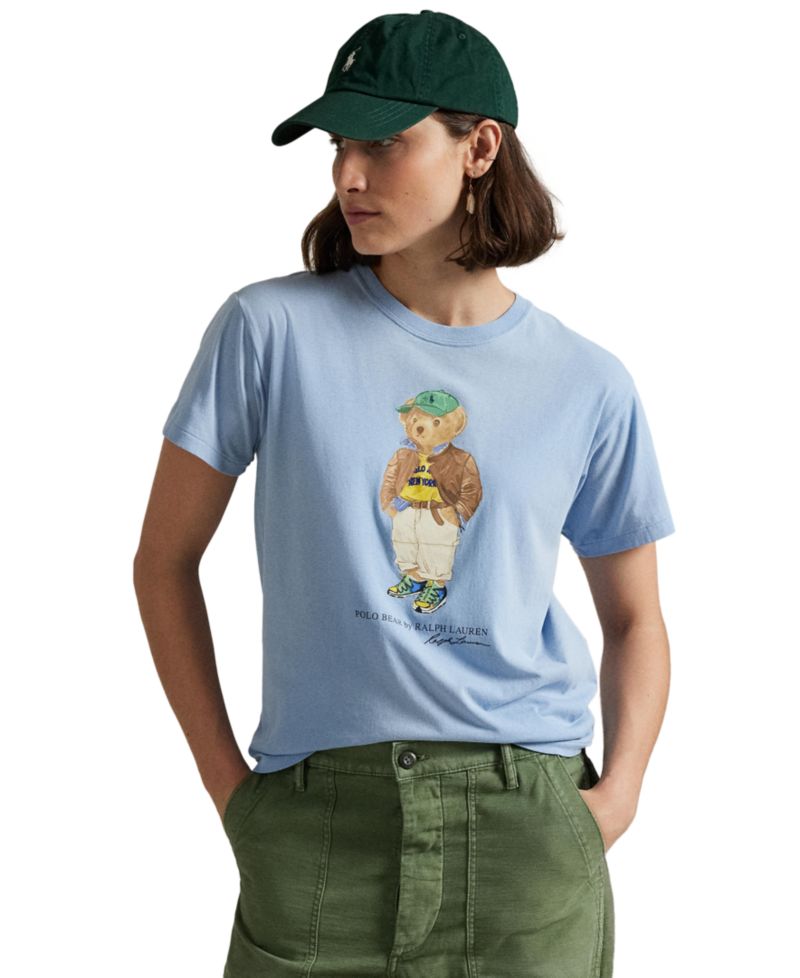 Women's Polo Bear Cotton Jersey Tee