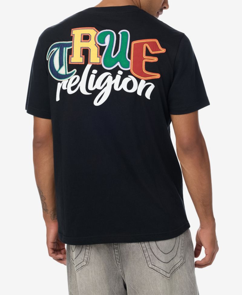 Men's Collegiate Applique Regular-Fit T-Shirt