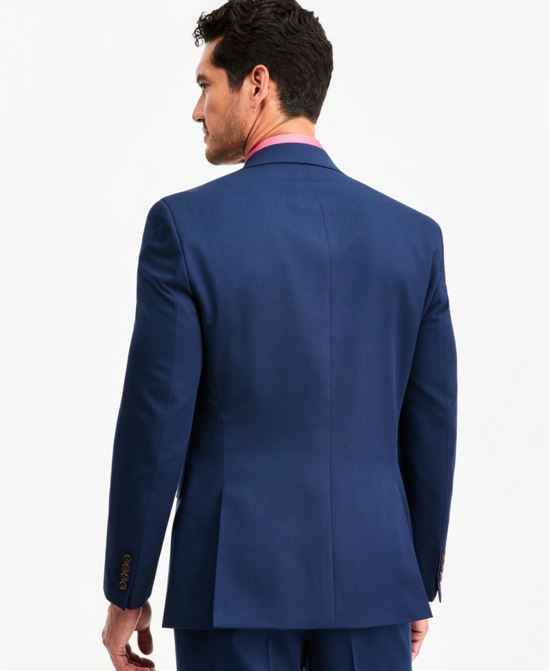 Men's Classic-Fit Navy Suit Separate Jacket