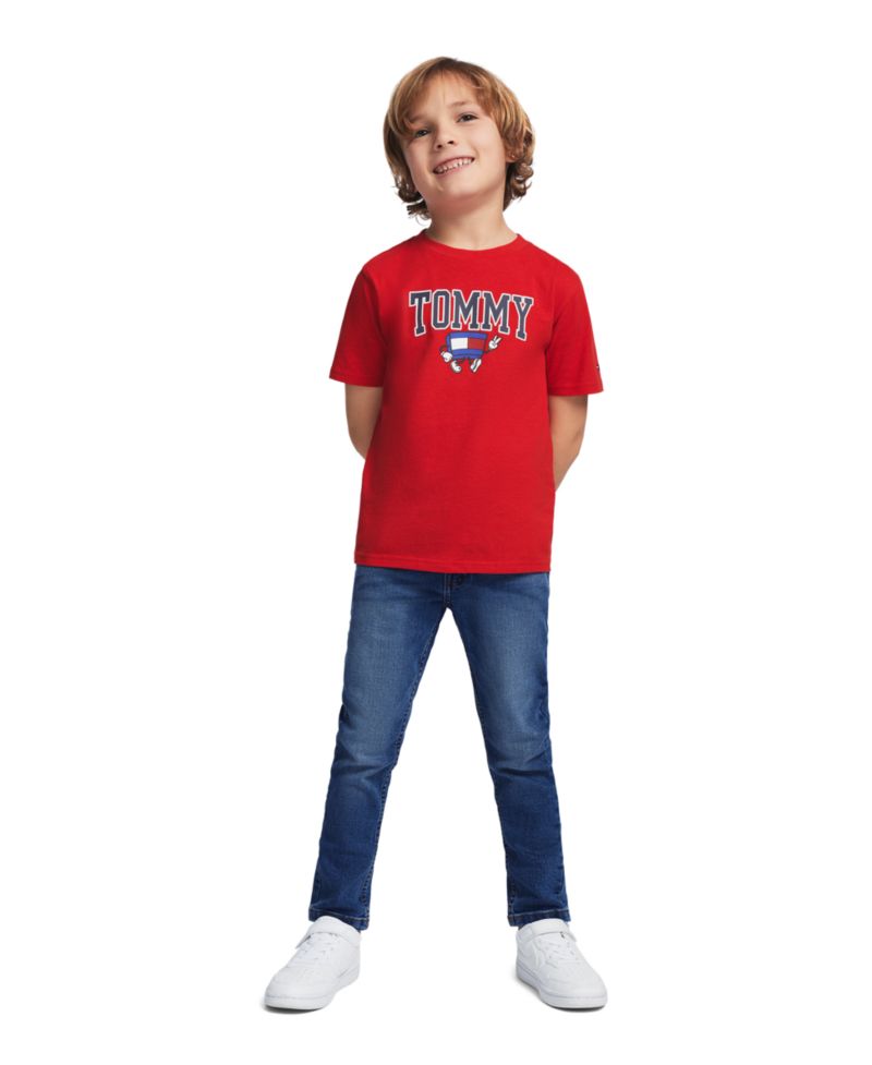Boys' 2T-7 Graphic Mascot Short-Sleeve T-Shirt