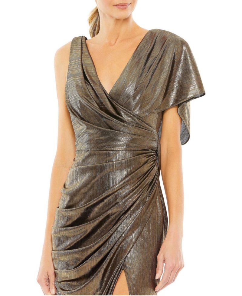Women's Ienna Asymmetrical Draped Trumpet Gown