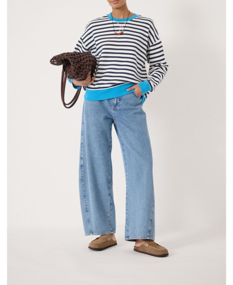 Women's Luca Stripe Heavyweight Sweatshirt