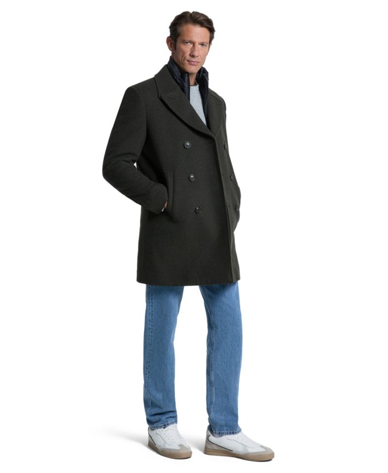 Men's Modern-Fit Peacoat