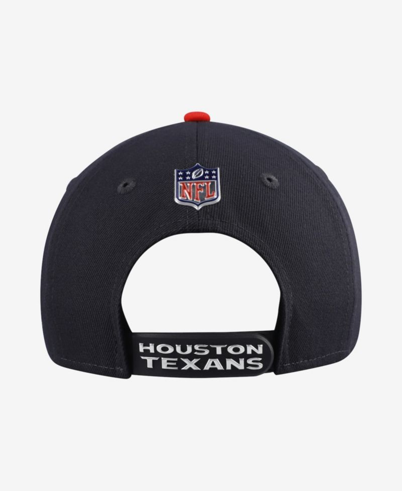 Big Boys and Girls Navy/Red Houston Texans 2026 NFL Draft Pre-Curved 9FIFTY Snapback Hat