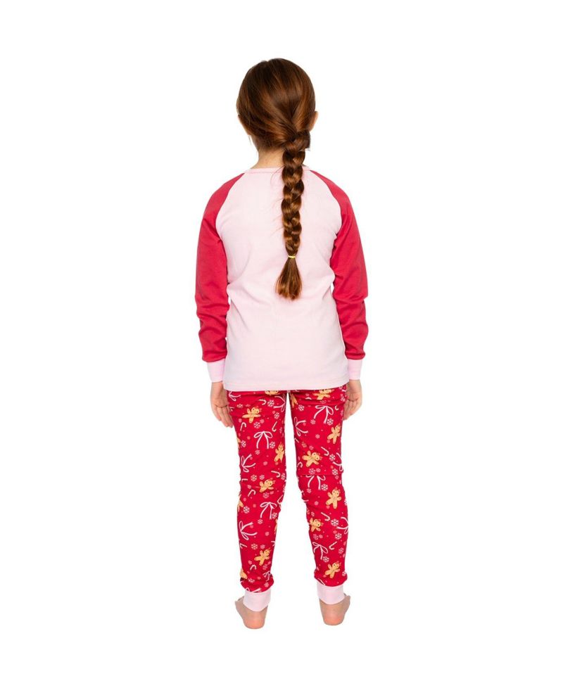Little and Big Girl (6 - 12) Cotton Two-Piece Pajama Set