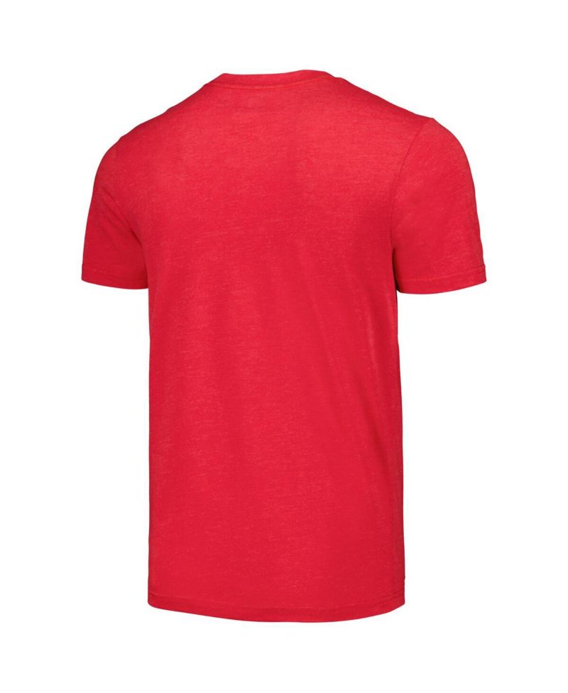 Men's Charcoal, Red St. Louis Cardinals Meter T-shirt and Pants Sleep Set