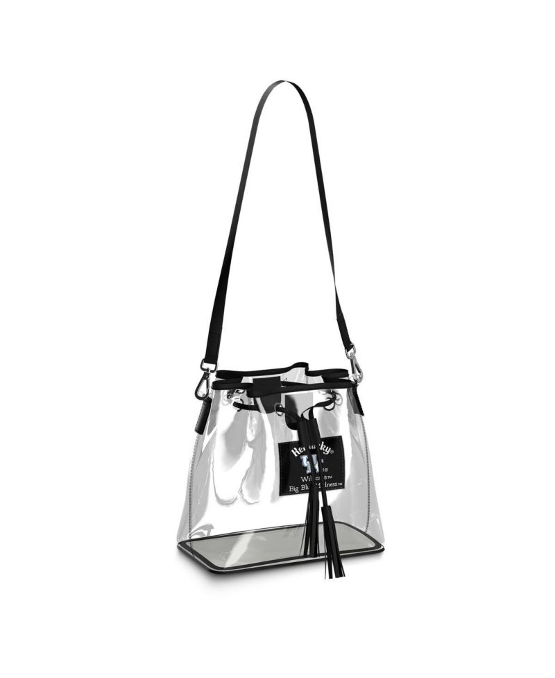 Kentucky Wildcats Clear Stadium Bucket Purse