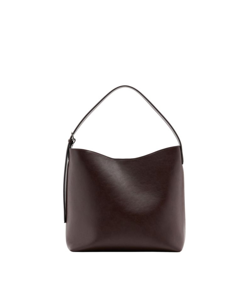 Women's Buckle Bucket Bag
