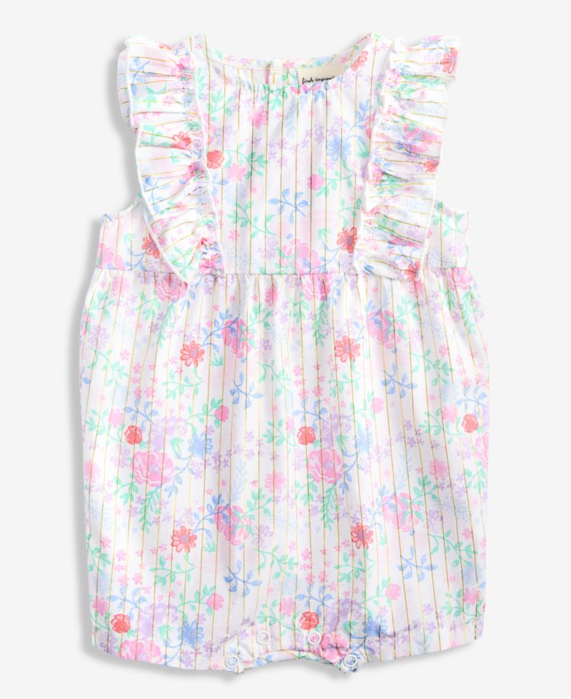 Baby Girls' Country Floral Sunsuit