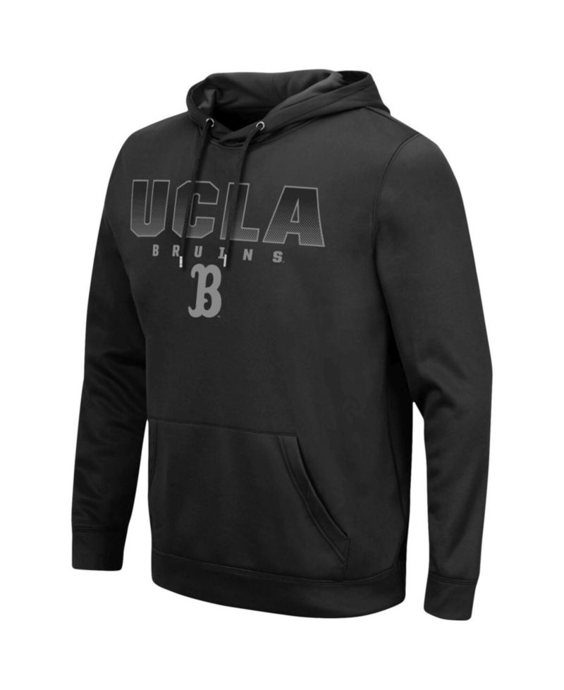 Men's Black UCLA Bruins Blackout 3.0 Pullover Hoodie