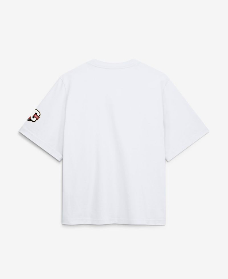 Women's San Francisco 49ers Dropped-Shoulder Boxy T-Shirt