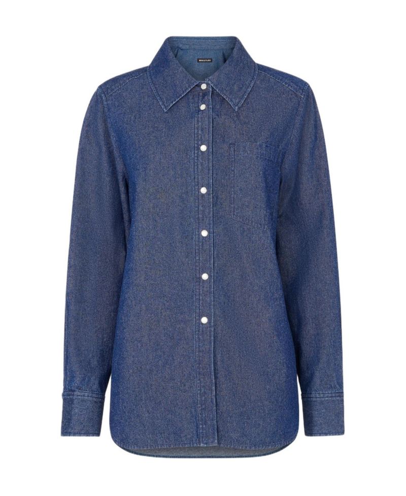 Women's Pocket Detail Cotton Shirt