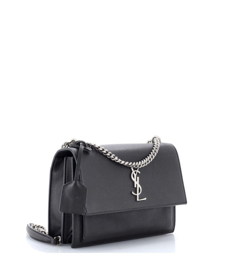 Medium Sunset Crossbody Bag Leather