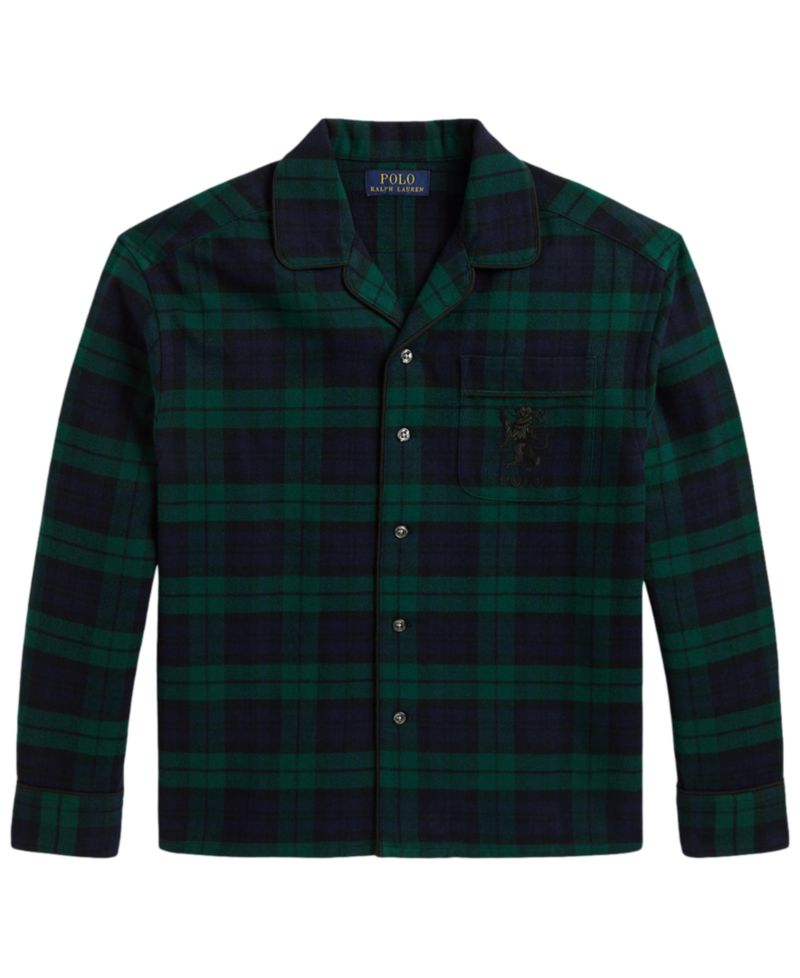 Boys' 8-20 Flannel Oversize the Plaid Big Shirt