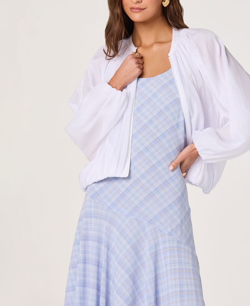 Women's Blanche Collared Nylon Jacket