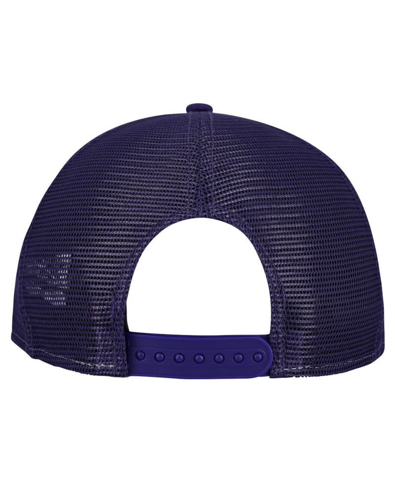Men's Cream/Purple Minnesota Vikings Cutout A-Frame 9FIFTY Snapback Hat