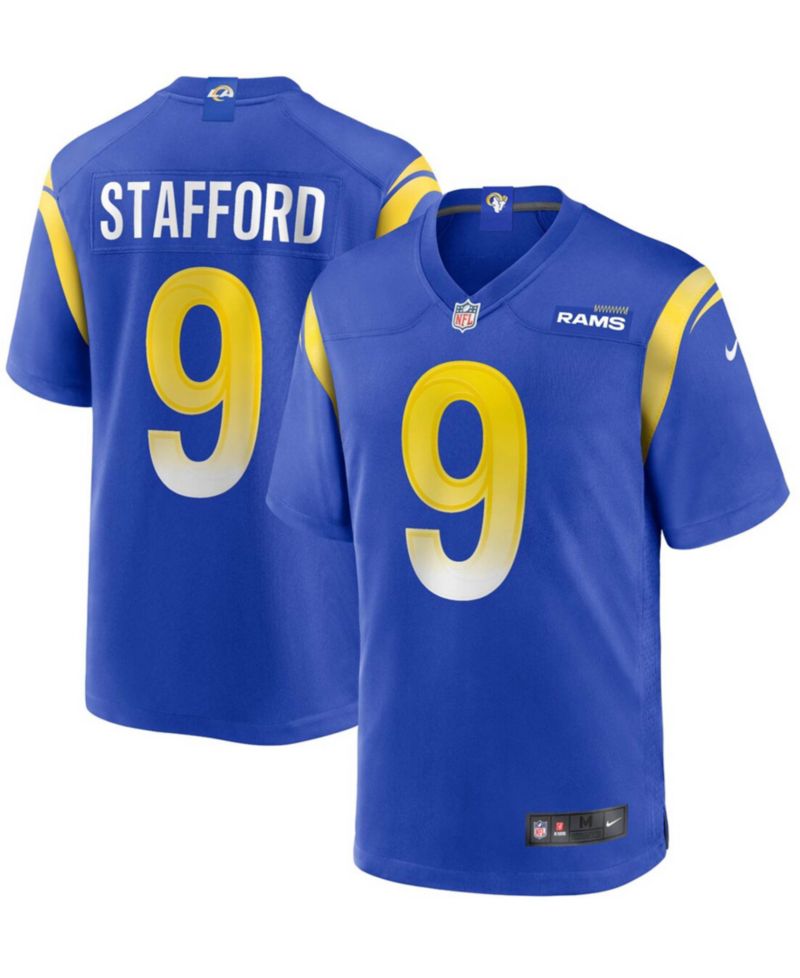 Men's Matthew Stafford Los Angeles Rams Game Jersey
