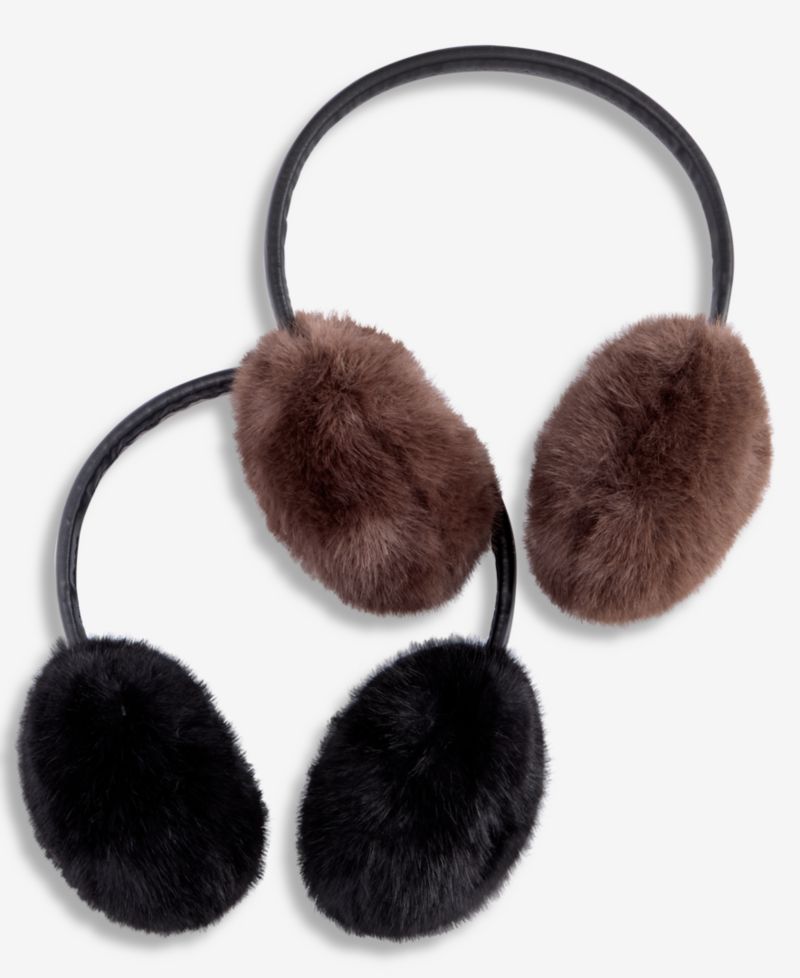 Women's Tipped Faux-Fur Earmuffs