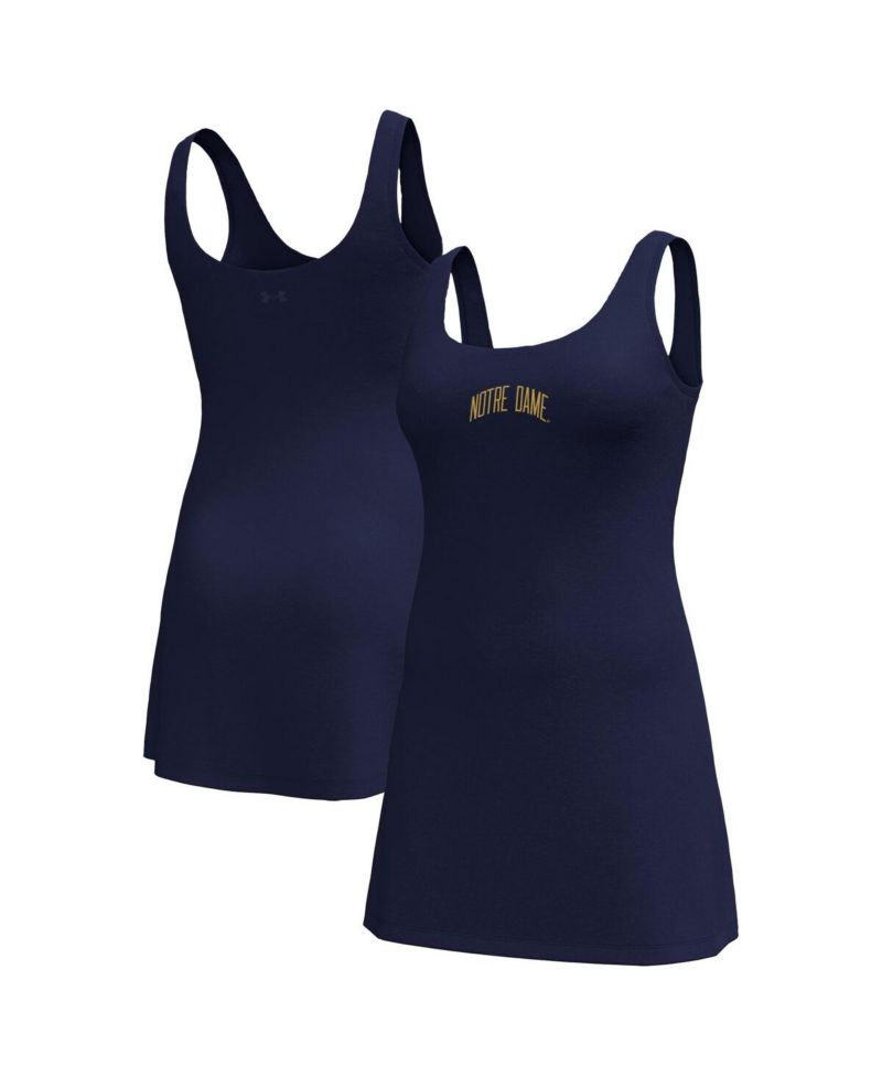 Women's Navy Notre Dame Fighting Irish Gameday Motion Active Dress