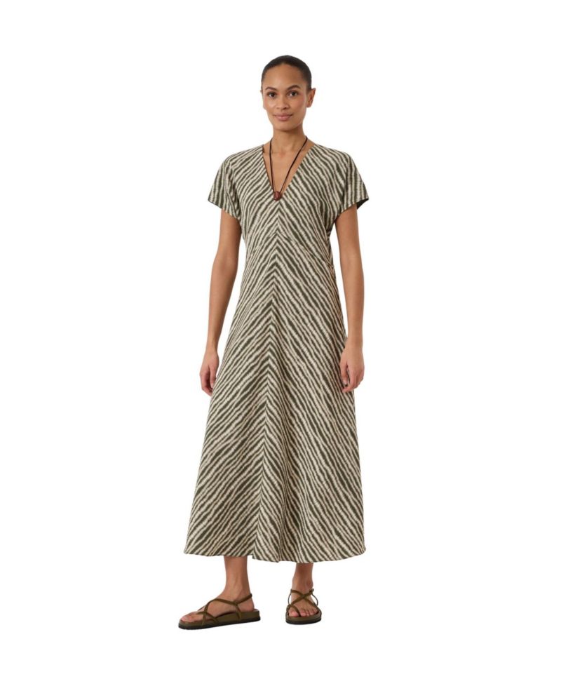 Women's Grace Air Flow V-Neck Midi Dress