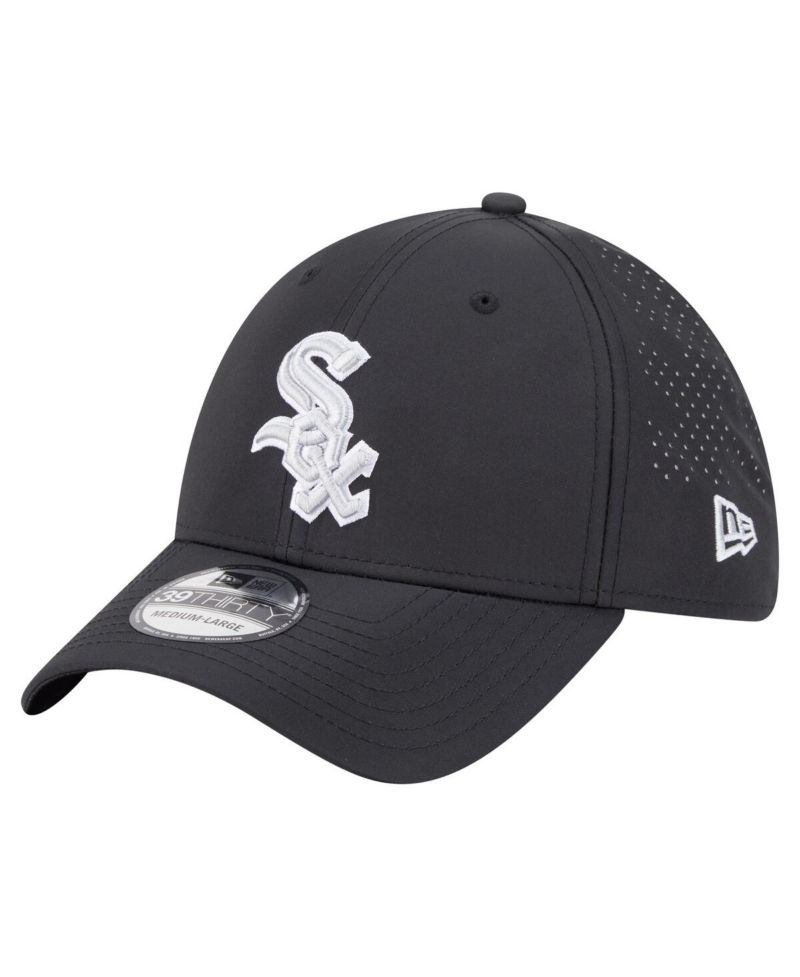 Men's Black Chicago White Sox Night 39THIRTY Flex Hat