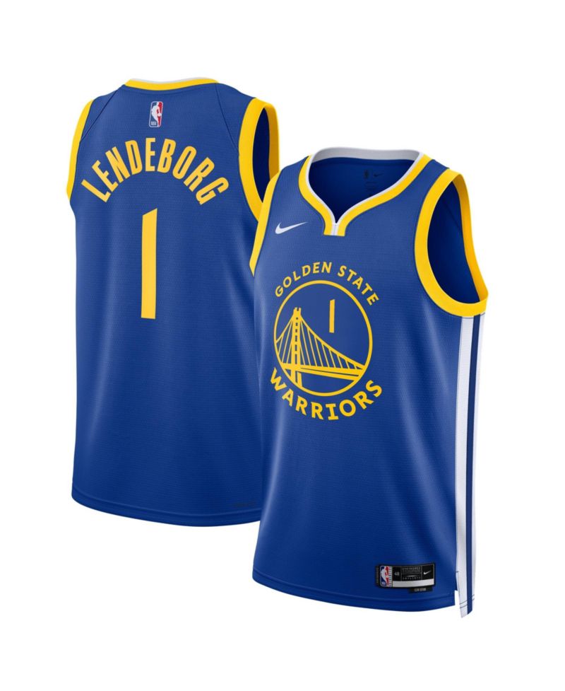 Men's and Women's Yaxel Lendeborg Royal Golden State Warriors Swingman Icon Edition Jersey