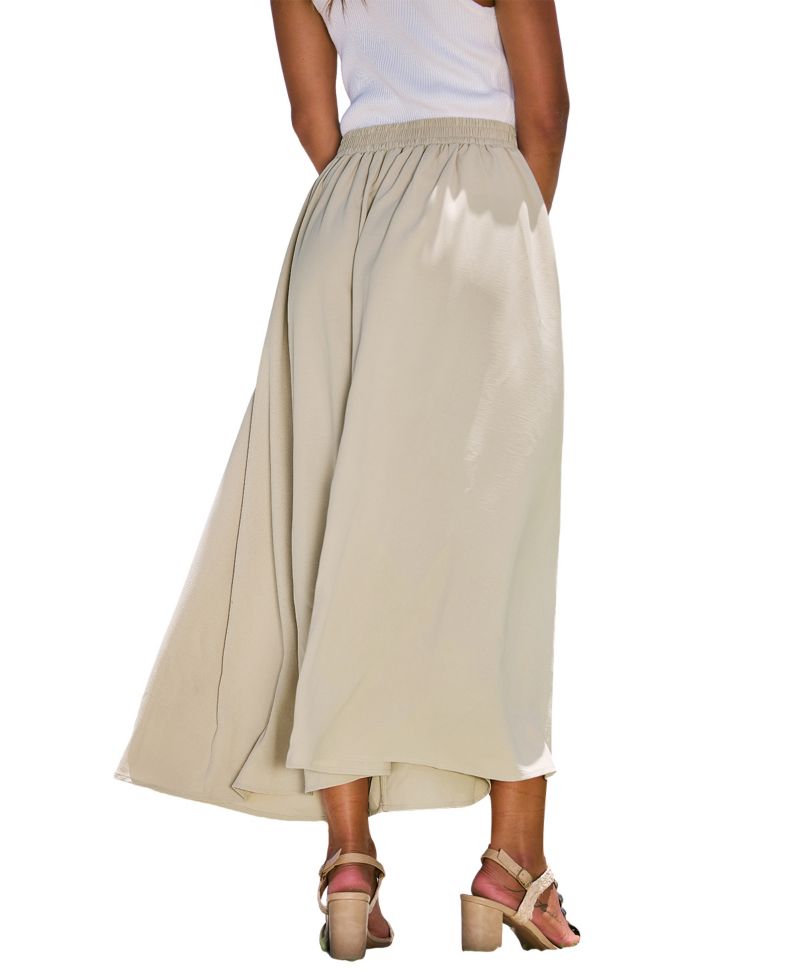 Women's A-Line Silhouette Pull-on Closure Skirt