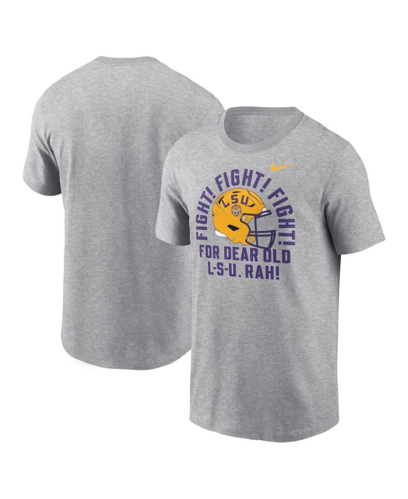 Men's Heather Gray LSU Tigers Local Song T-Shirt