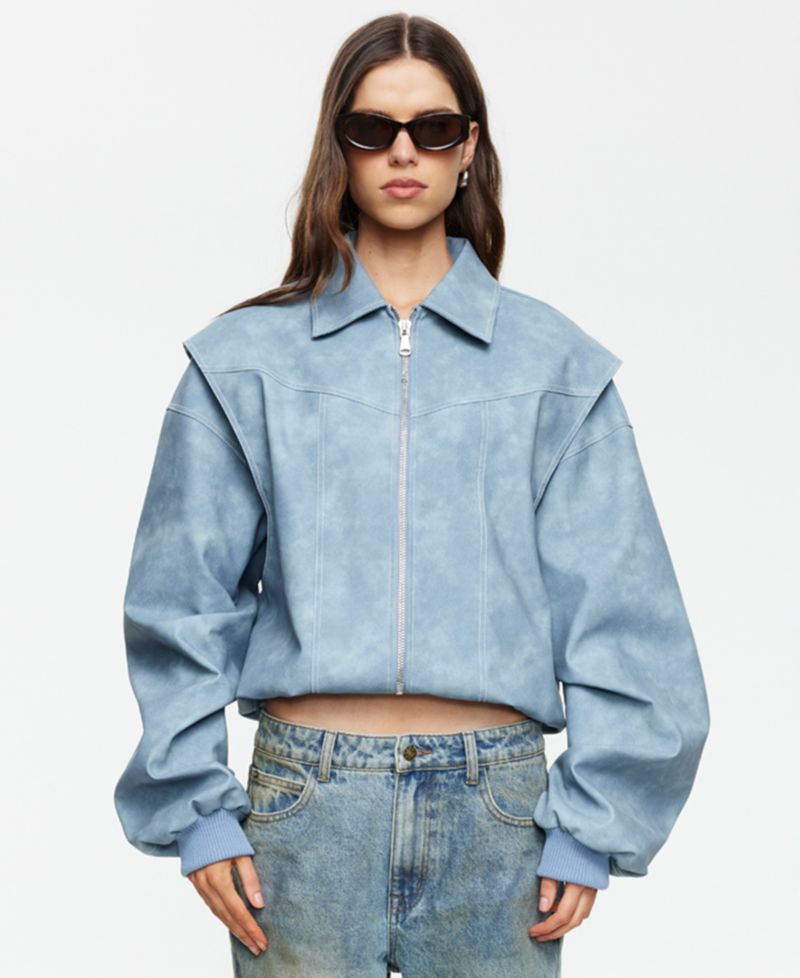 Women's Vista Spread Collar Bomber Jacket