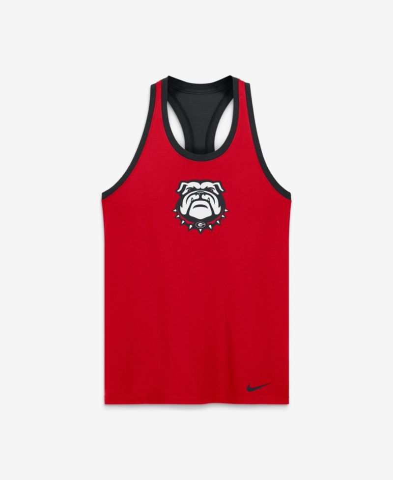 Women's Red Georgia Bulldogs Racerback Tank Top
