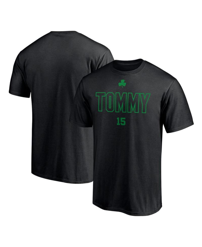 Men's Tom Heinsohn Black Boston Celtics T-shirt