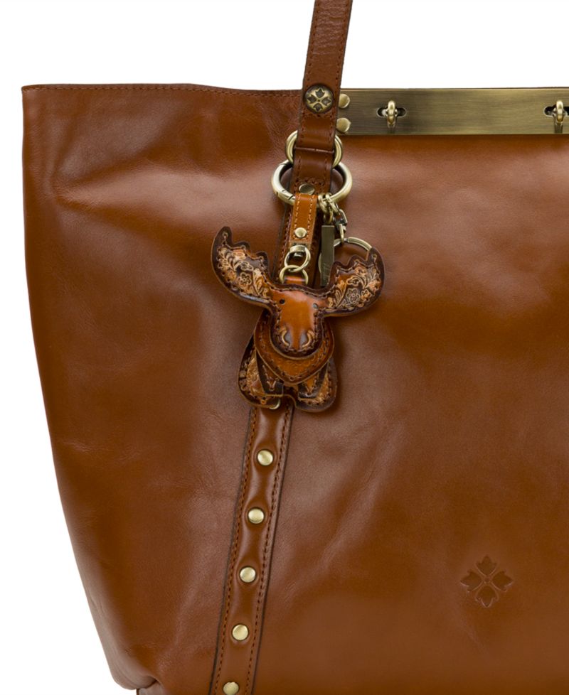 Nordic Noble Moose Leather Bag Charm